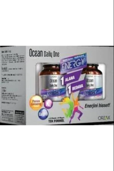 Ocean Daily One Energy 1+1 (30+30) Tablet ürün görseli