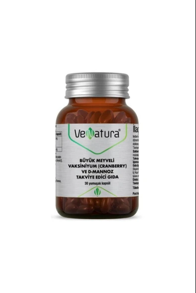 Venatura Cranberry ve D-Mannoz 30 Kapsül ürün görseli