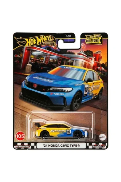 Hot Wheels Boulevard Premium '24 Honda Civic Type-R GJT68 HRT61 ürün görseli 1