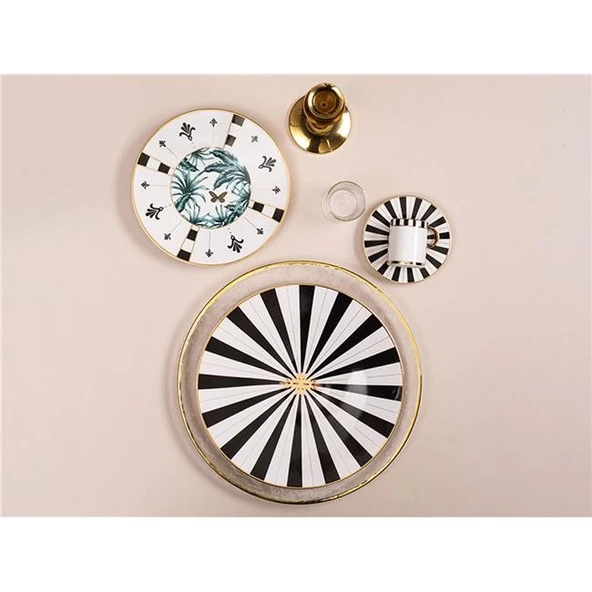 Porland Palms 19 Parça 6 Kişilik İkram&Kahve Takımı ürün görseli