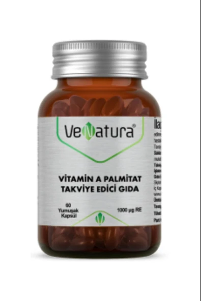 Venatura Vitamin A Palmitat 60 Yumuşak Kapsül ürün görseli
