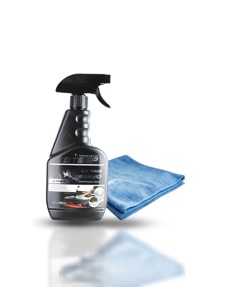 STEEP Ultimate Çok Amaçlı Leke Çıkarıcı ve Yüzey Temizleyici 500 Ml Mikrofiber Bez 40X40 ürün görseli 1