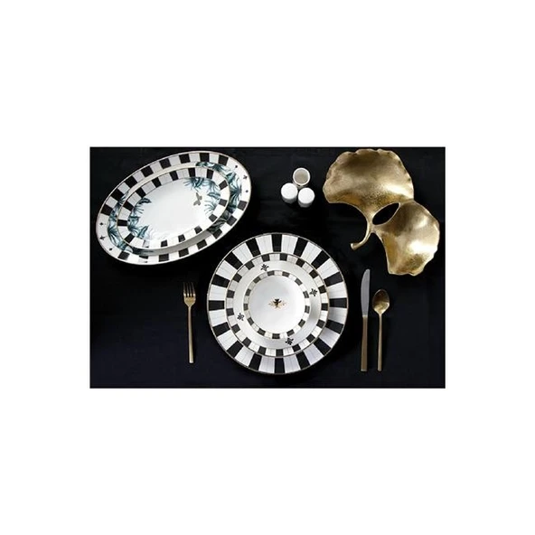 Porland Palms 27 Parça Yemek Takımı - Resim 2