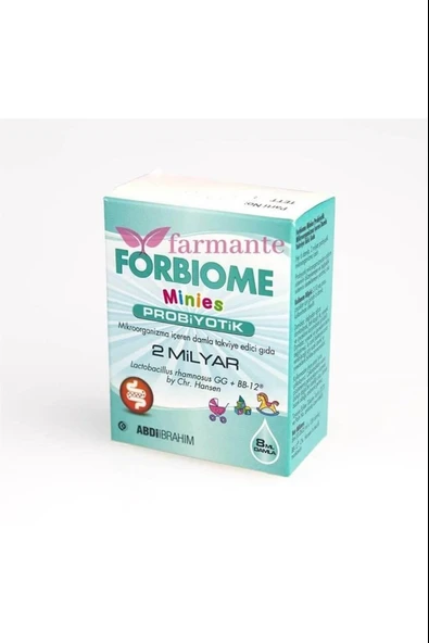 Forbiome Probiyotik Minies Damla 8 ml ürün görseli