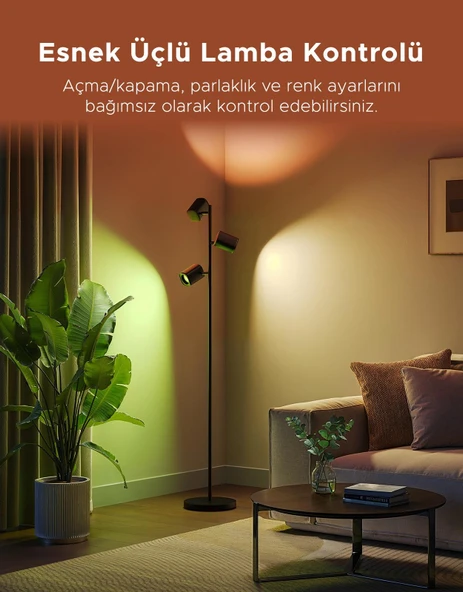 Govee 3'lü Spot Aydınlatma Köşe Lambası - Resim 4