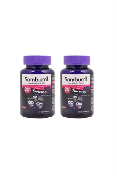 Sambucol Plus Kids Yummies 60 Adet 2 Adet ürün görseli