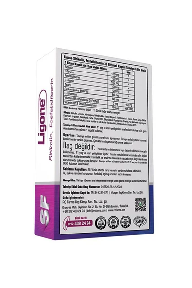 Ligone Sitikolin 30 Kapsül - Resim 2