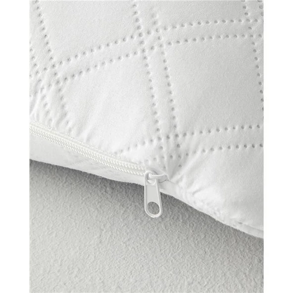 English Home Star Alez Yastık Kılıfı Beyaz 50x70 cm - Resim 2