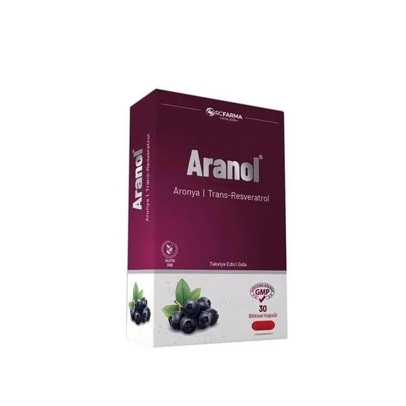 Aranol Aronya Trans Resveratrol 30 Kapsül ürün görseli 1