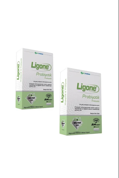 Ligone Probiyotik 30 Kapsül 2 Adet ürün görseli