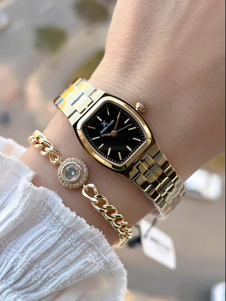 Daniel Klein Vintage Seri Küçük Kasa 2 Yıl Garantili 3 Atm Kadın Kol Saati+Bileklik BFF.14117.8 ürün görseli