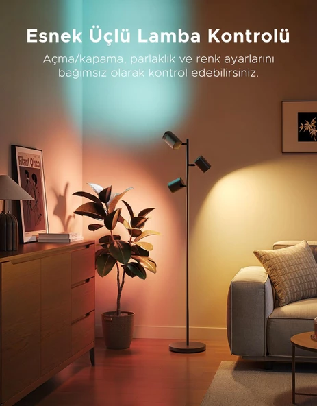 Govee 3'lü Spot Aydınlatma Köşe Lambası - Resim 3