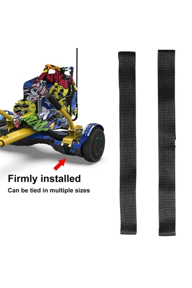 TREND Elektrikli Kaykay HoverKart Aksesuarı HOVERKART CIRT  Tüm Modeller ile Uyumlu Cırt 1 Çift 2 Adet ürün görseli