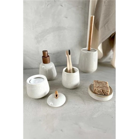 Primanova Bjorn 5li Banyo Seti Bej ürün görseli