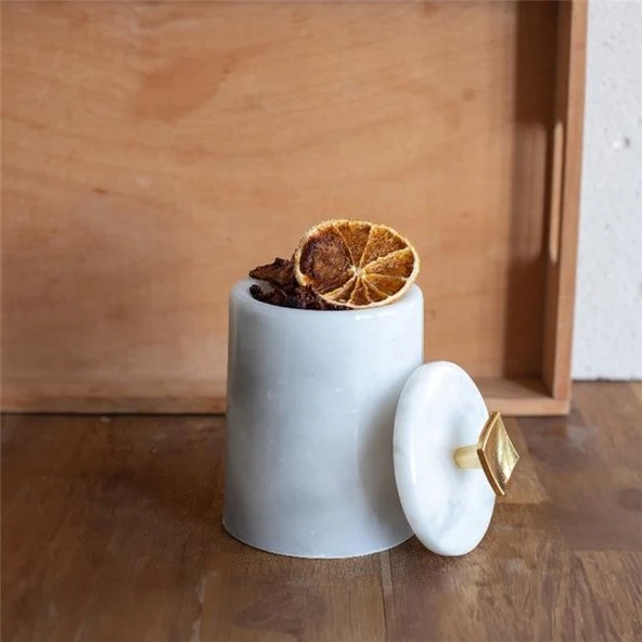 Akayev Mermer Beyaz Ela Baharatlık - Resim 2