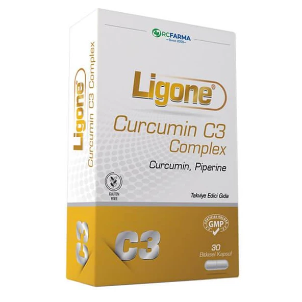 Ligone Curcumin C3 Complex 30 Kapsül ürün görseli 1