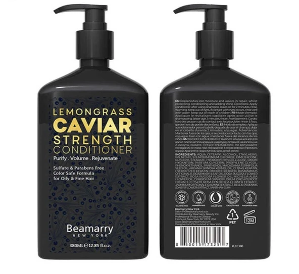 Beamarry Lemongrass Caviar Strength Condıtıoner 380 ml ürün görseli 1