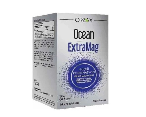Ocean ExtraMag 60 Tablet - SKT:03/2027 ürün görseli 1