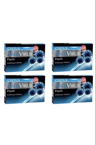 Cistus Antivirus Pastil 10 Adet 4 Adet ürün görseli