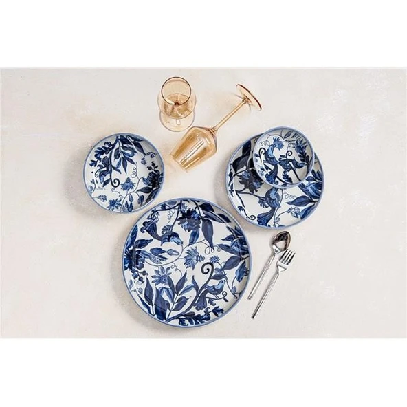 Porland Re-gen Birdsong 24 Parça 6 Kişilik Yemek Takımı ürün görseli