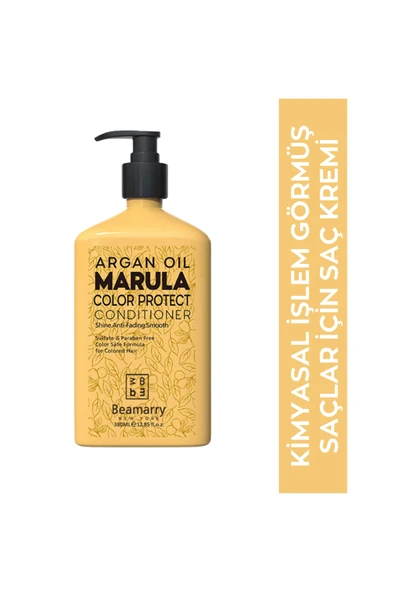 Beamarry Argan Oil Marula Color Protect Conditioner 380 ml - Resim 2