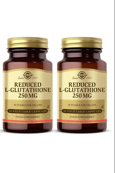 Solgar Reduced L-Glutathione 250 mg 30 Kapsül 2 Adet ürün görseli