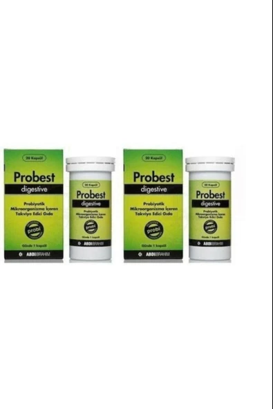 Probest Probiyotik Digestive 20 Kapsül 2 Adet ürün görseli