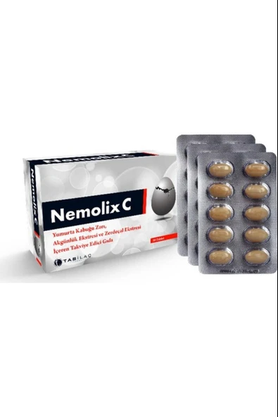 Nemolix C 30 Tablet ürün görseli