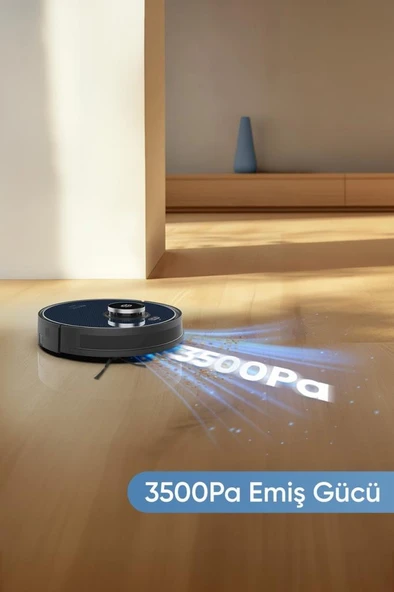 Katya Z Akıllı Robot Süpürge 2’si 1 Arada Islak Mop Ve Yüksek Emiş Gücü - Resim 2