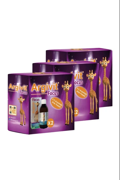Argivit Focus 150 ml 6 Adet ürün görseli