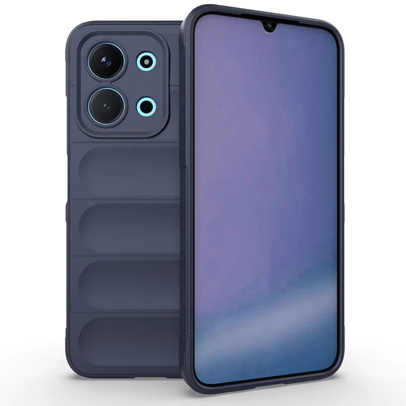 Xiaomi Redmi 15C 4G Kılıf Esnek TPU Oyuklu Arka Yüzey Tasarımlı Etnik Silikon Kapak - Resim 3