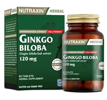 Nutraxin Ginkgo Biloba 60 Kapsül ürün görseli