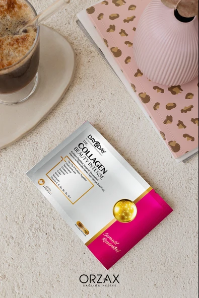 Day2Day The Collagen Beauty Intense Çilek Aromalı 30 Saşe - Resim 5