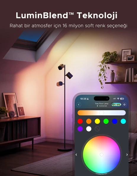 Govee 3'lü Spot Aydınlatma Köşe Lambası - Resim 6