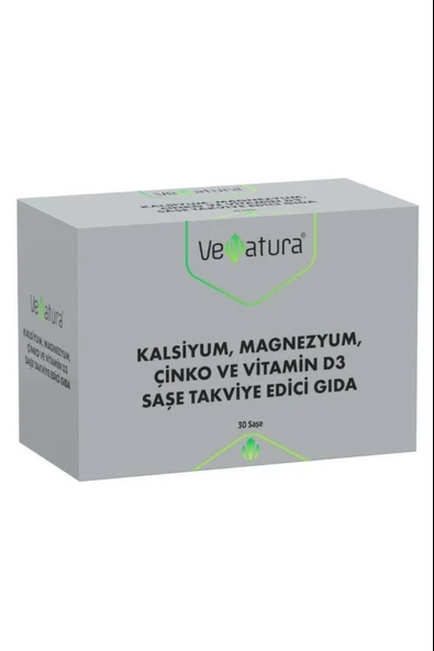 Venatura Kalsiyum Magnezyum Çinko ve Vitamin D3 30 Saşe ürün görseli