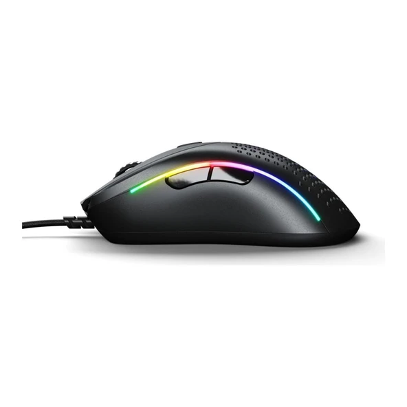 Glorious Model D 2 26000 DPI 67g Kablolu RGB Ergonomik Gaming Mouse – Mat Siyah (GLO-MS-DV2-MB) - Resim 3