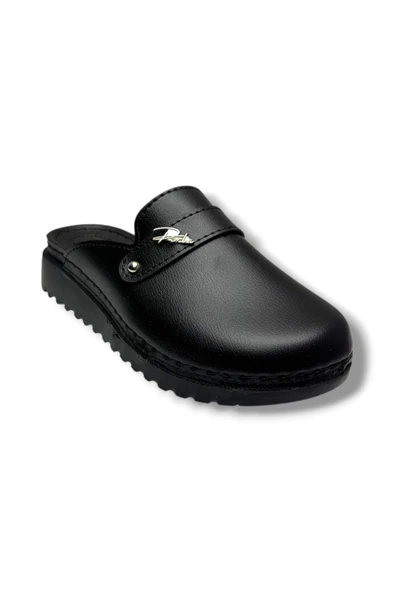 Perla 3100-26 Deri Ultra Soft Anatomik Sabo Kadın Terlik ürün görseli 1