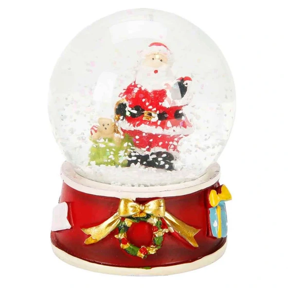 Noel Baba Figürlü Kar Küresi ürün görseli