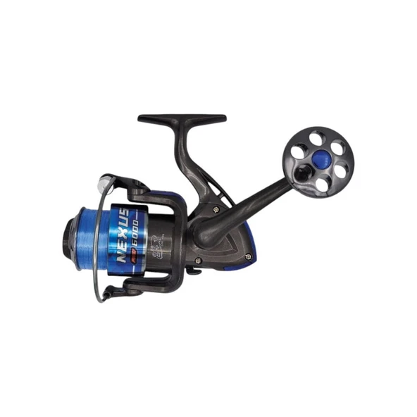 Portfish Nexus Pro 6000 Olta Makinası 2+1bb - Blue ürün görseli 1