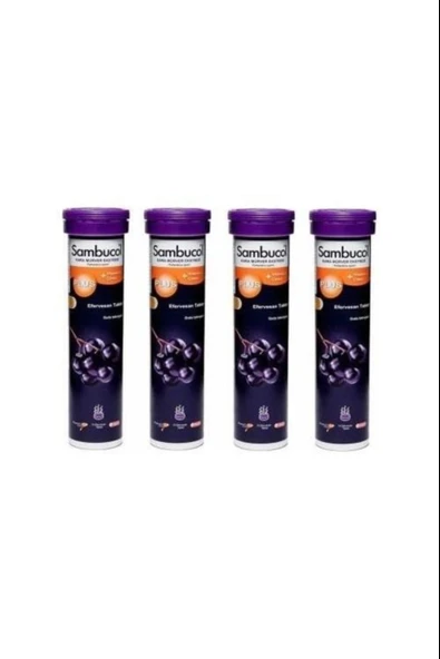 Sambucol Plus 15 Efervesan Tablet 4 Adet ürün görseli