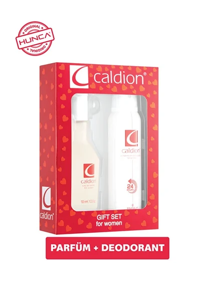 Caldion Classic Kadın Parfüm Seti ( Edt Parfüm 100 ml + Deodorant 150 ml ) ürün görseli