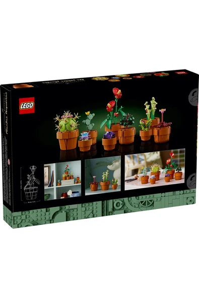 LEGO ICONS - 10329 Mini Bitkiler 758 Parça ürün görseli 1