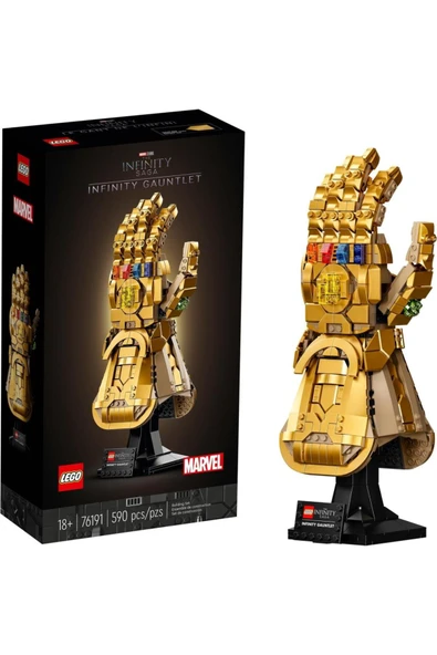 LEGO ® Marvel Sonsuzluk Eldiveni 76191 - Koleksiyonluk Yaratıcı Oyuncak Yapım Seti (590 Parça) ürün görseli 1