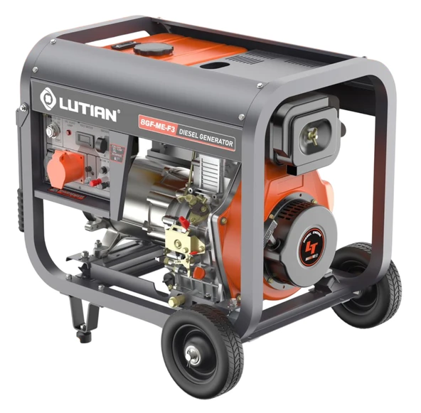 Lutian LT8GF-ME-F3 Dizel Jeneratör 10 kVA Monofaze Marşlı 12 HP ürün görseli