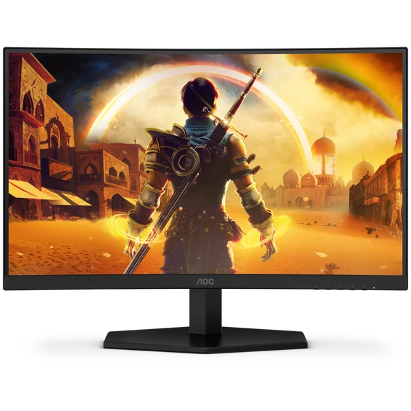 AOC C24G42E 24" 180 Hz 0,5ms FreeSync HDR10 Fast VA Oyuncu Monitörü(Ölü Pixel) - Resim 2
