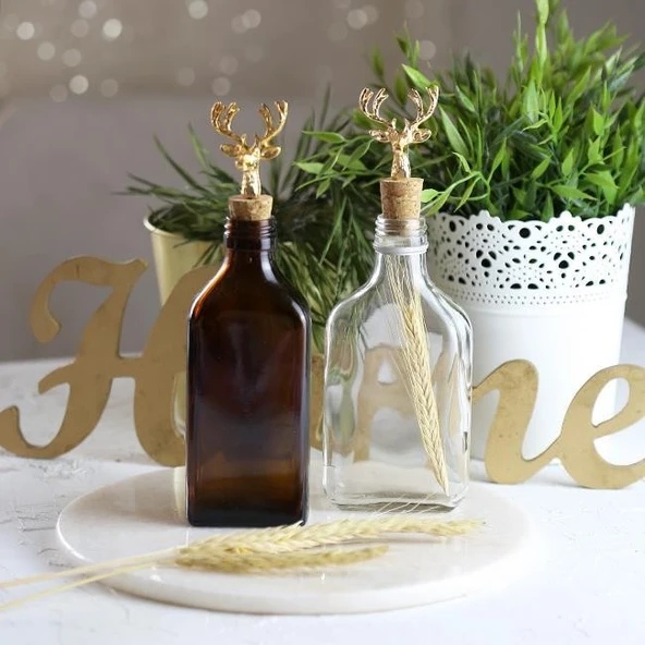 Akayev Altın Geyik 2'li Mantar Tıpa - Resim 2