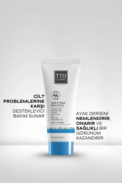 TTO Clinic Ayak & Topuk Bakım Kremi 100 ml - Resim 4