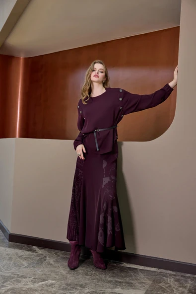 Misswhence Etek Takım: bordo 38032 ürün görseli 1