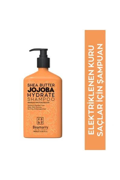 Beamarry Shea Butter Hydrate Shampoo 380 ml - Resim 2