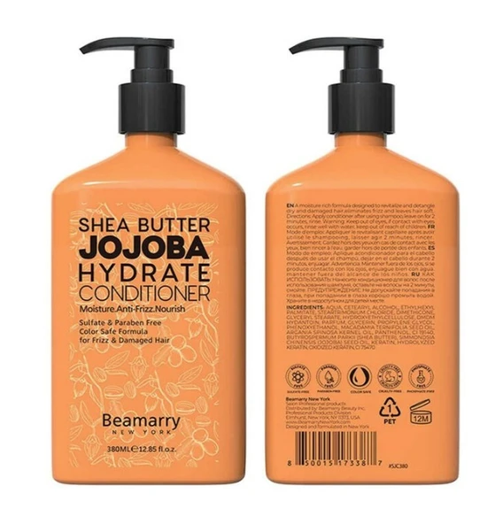 Beamarry Shea Butter Jojoba Hydrate Conditioner 380 ml ürün görseli 1